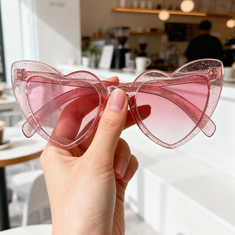 Vintage Heart-Frame Sunglasses Bowlift