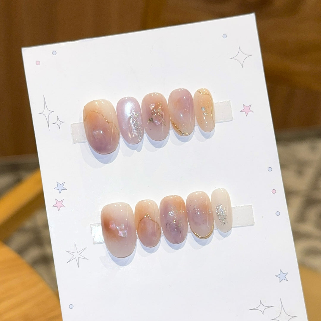 Artificial Nail Tips with Elegant Design Bowlift