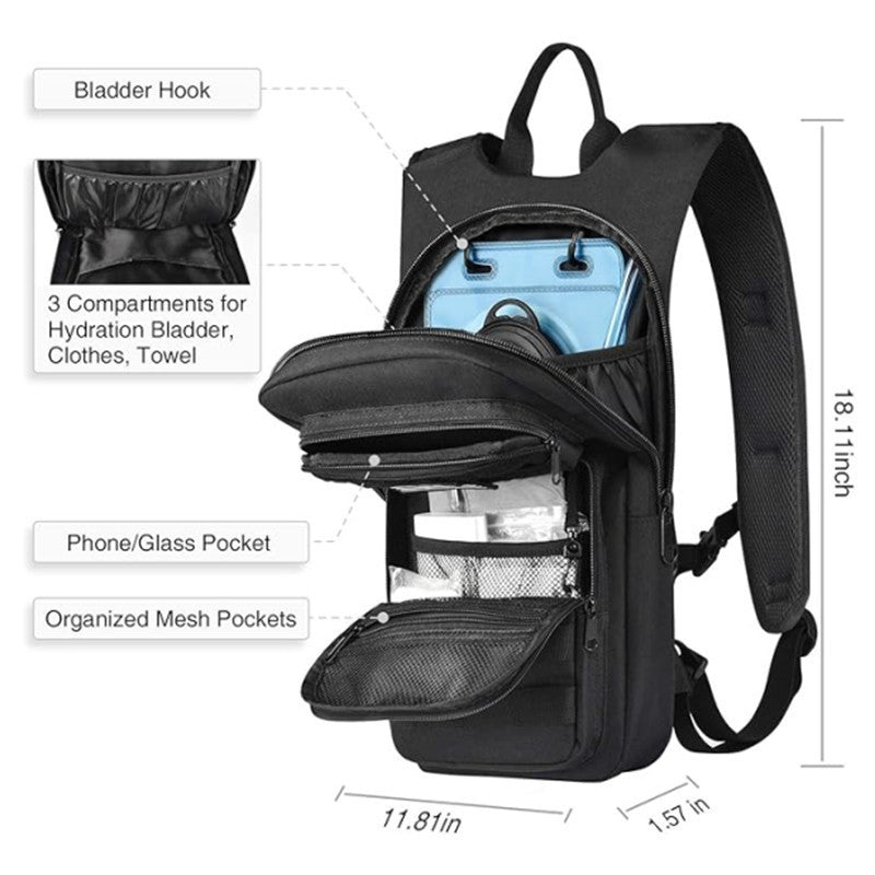 Tactical Sling-Rucksack with Multifunctional Compartments Bowlift