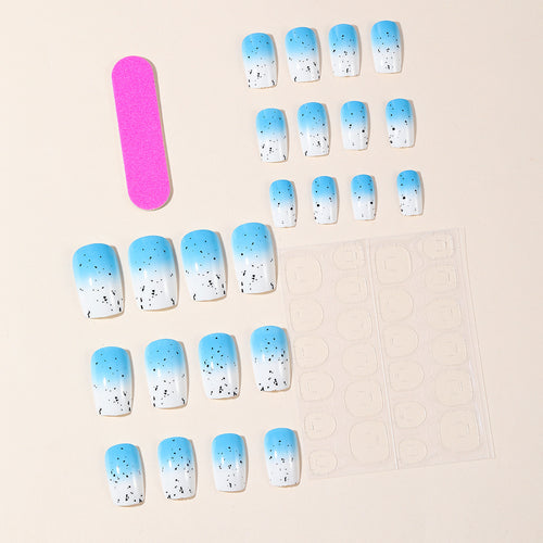 Gradient Gel Nail Art Extensions Bowlift