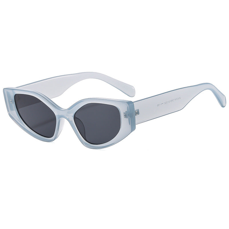 Women's Fashion Cat Eye Sunglasses with Wide Frame Bowlift