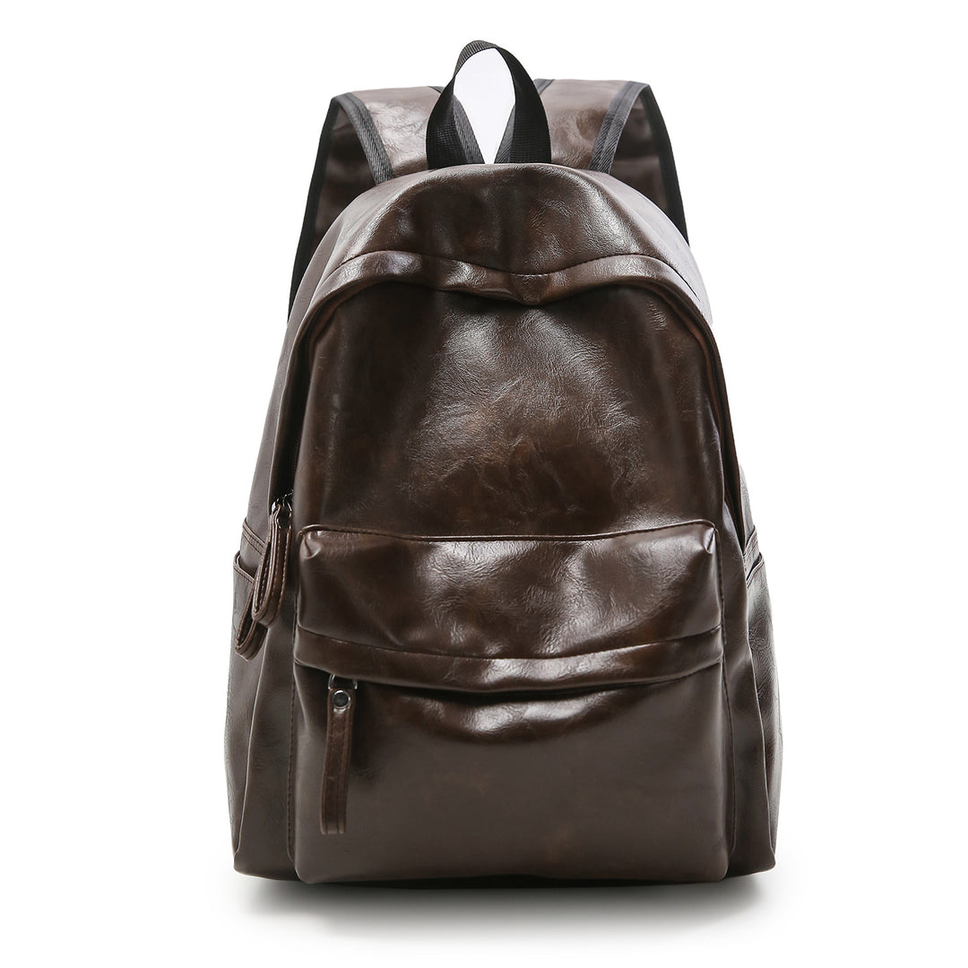 Vintage Faux Leather Backpack