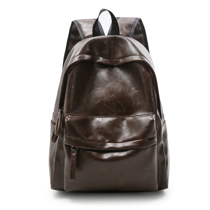 Vintage Faux Leather Backpack