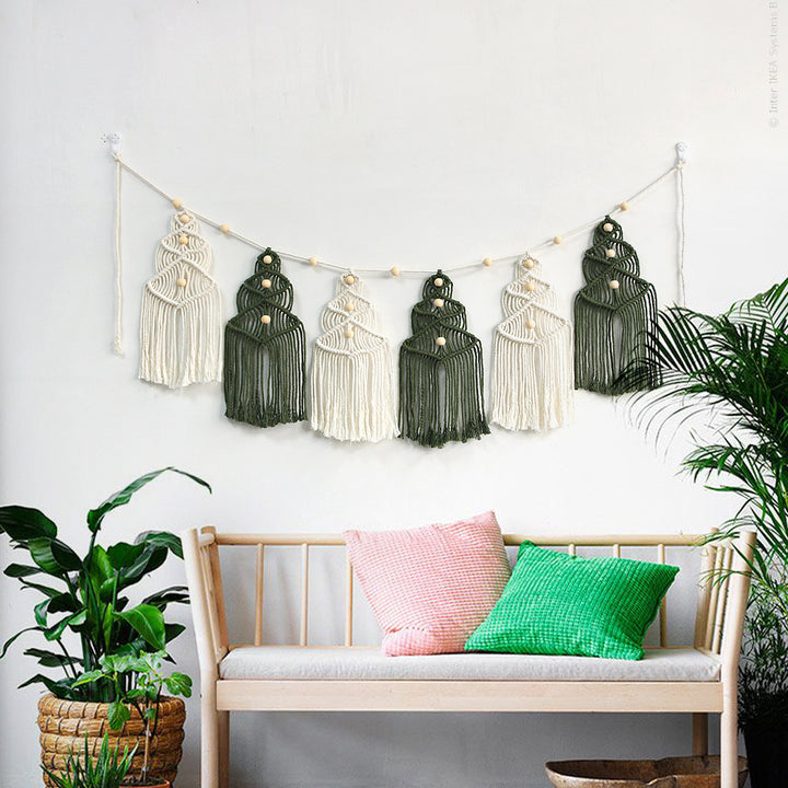 Festive Macrame Garland
