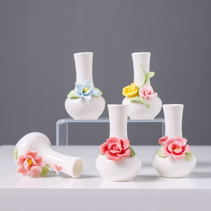 Floral Ceramic Vase