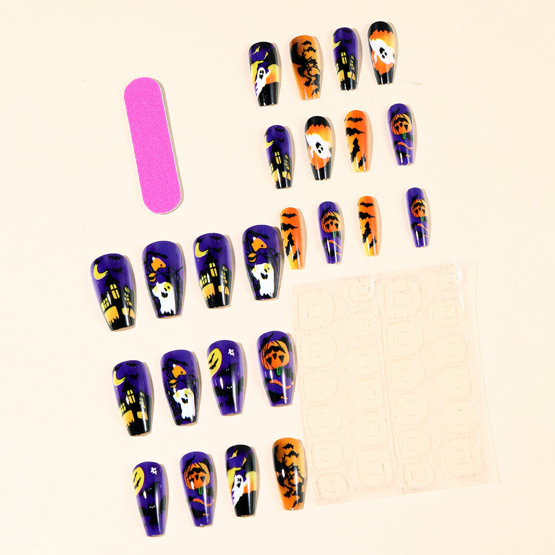 Themed Halloween Nail Art Extensions Bowlift