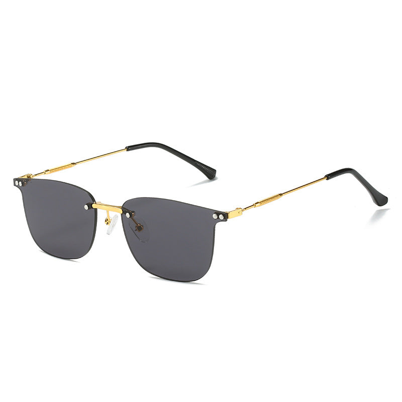 Ladies stylish geometric sunglasses with modern glass elements Bowlift