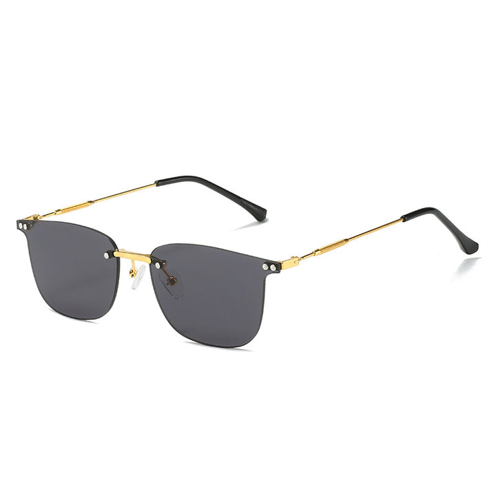 Ladies stylish geometric sunglasses with modern glass elements Bowlift