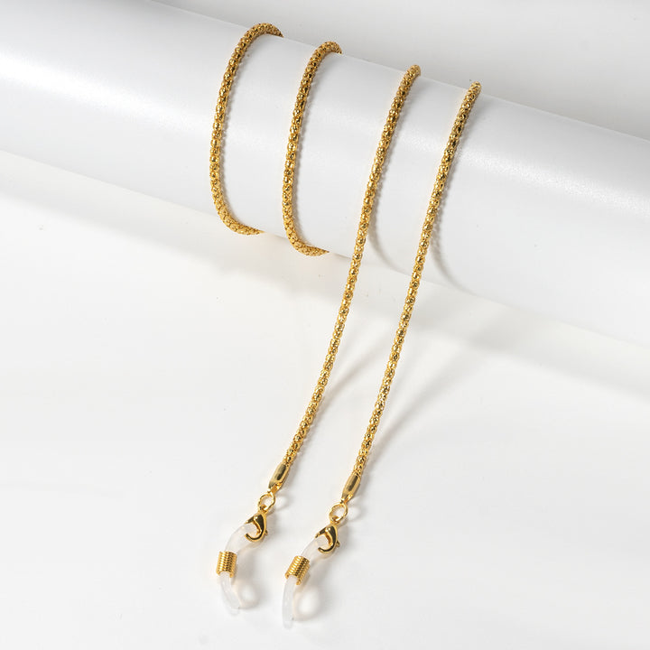 Elegant Silver-Plated Eyewear Chain Bowlift