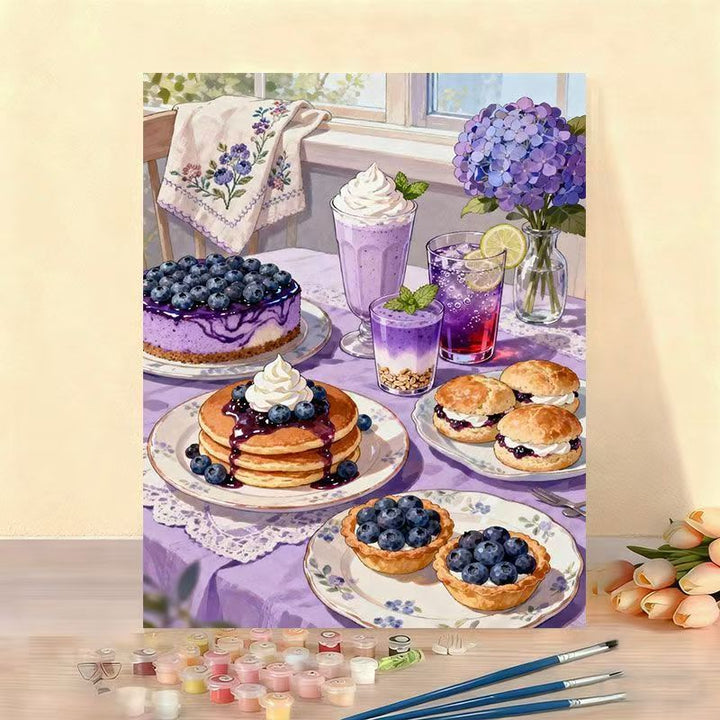 Gourmet Dessert Art Canvas Kit Bowlift