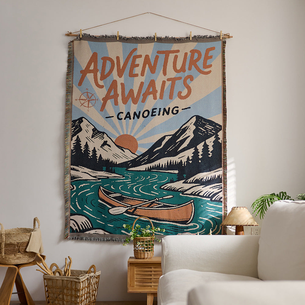 Artistic Woven Tapestry Wall Hanging