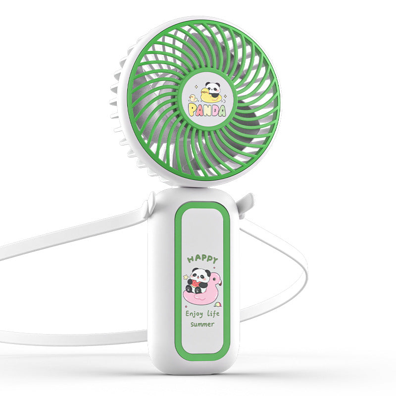 Ladies portable mini fan in cute panda design Bowlift