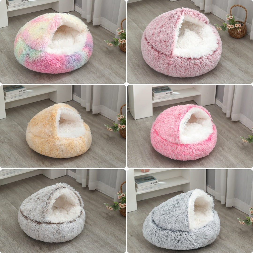 Women's cozy round pet bed Bowlift