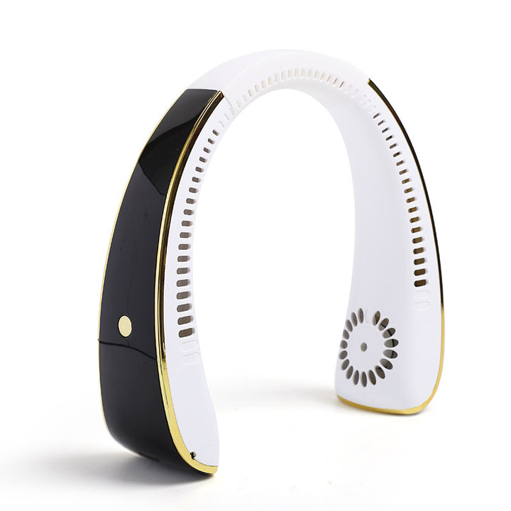 Men's Portable Neck Fan with Innovative Cooling Technology Bowlift