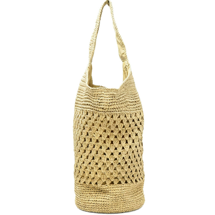 Handbag with Knitted Design Bowlift