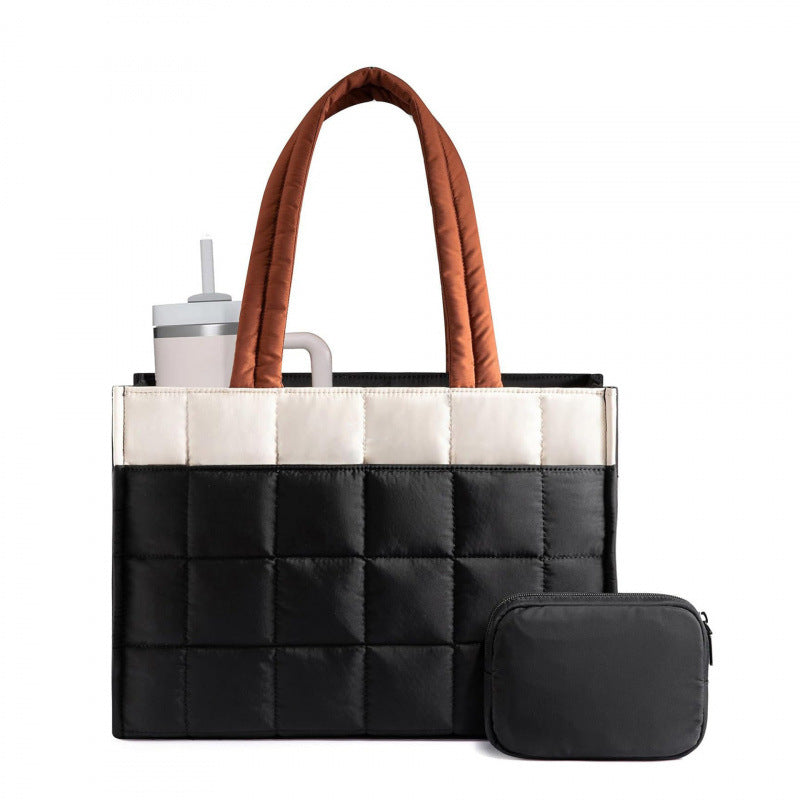 Stylish and Padded Tote Bag with Removable Interior Pocket Bowlift