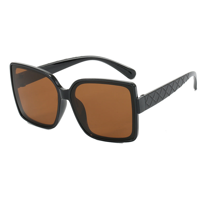 Women's fashionable square sunglasses with elegant frame Bowlift