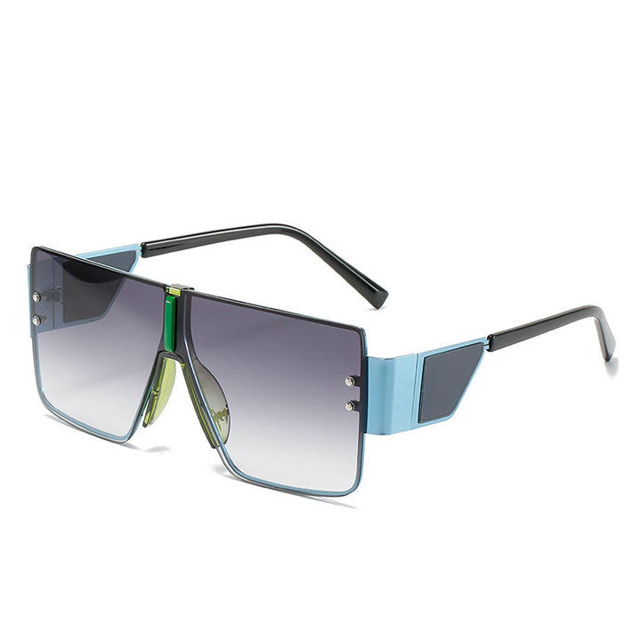 Ladies trendy oversized sunglasses with futuristic design Bowlift