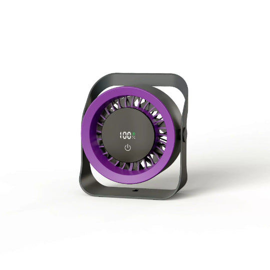 Unisex Portable Fan with Smart Display Bowlift