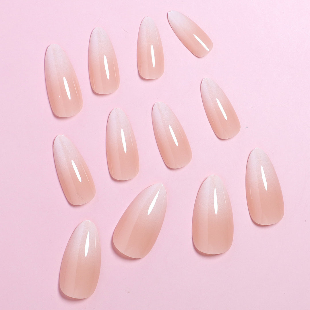 Premium Almond-Shaped Press-On Nails Bowlift