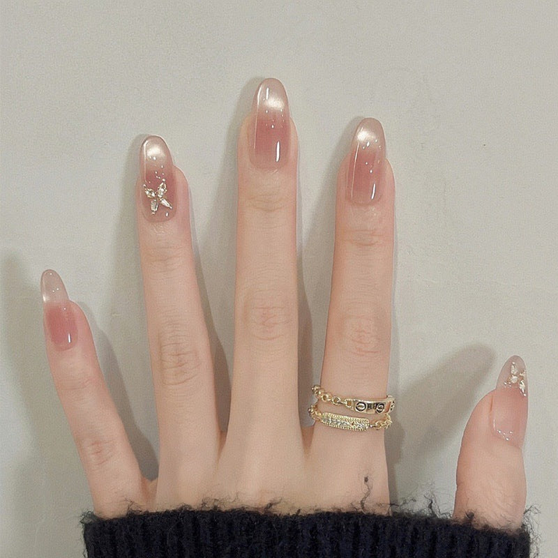 Premium Ocean-Inspired Press-On Nail Extensions Bowlift