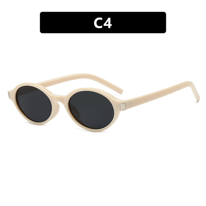 Women's elegant round sunglasses with modern frame Bowlift