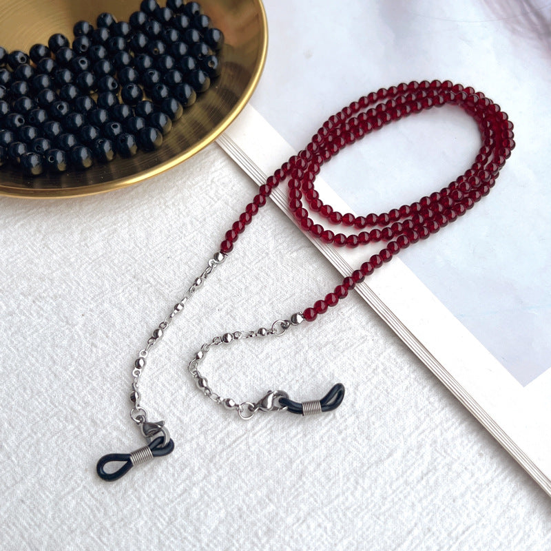 Beaded Eyewear Chain with Durable Clasp Bowlift