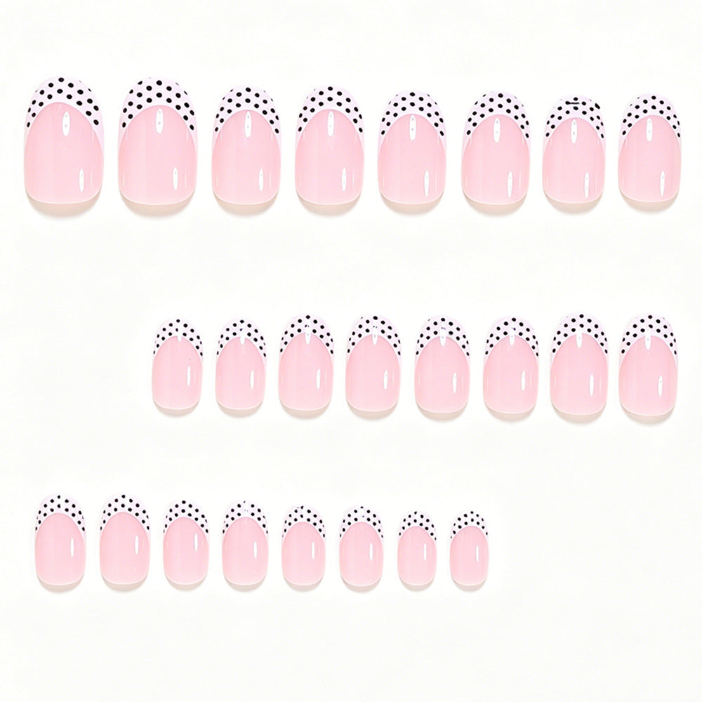 Stylish Polka Dot Nail Art Tips Bowlift