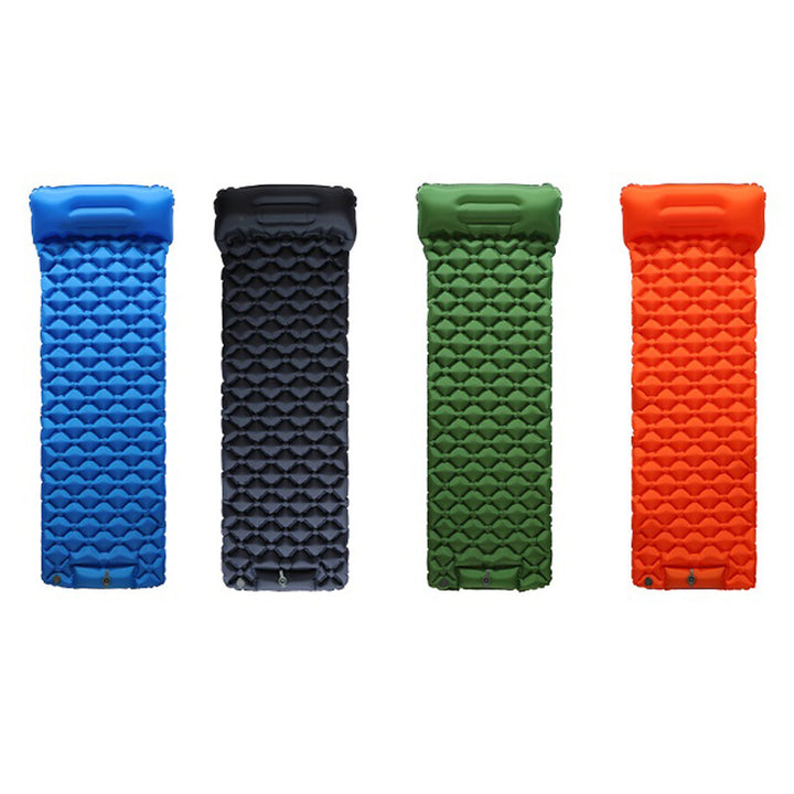 Airy and Comfortable Inflatable Sleeping Mat with Headrest Bowlift