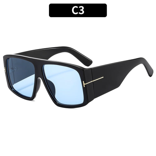 Oversized Geometric Sunglasses Statement Style