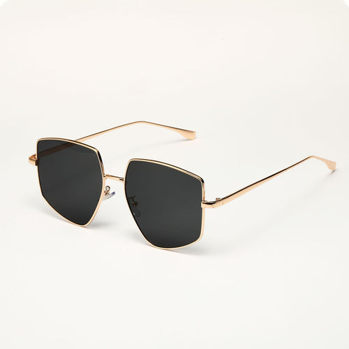 Women's square sunglasses with elegant metal frame Bowlift