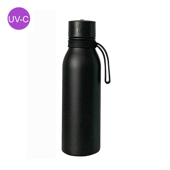 Women's water bottle with UV-C disinfection function Bowlift