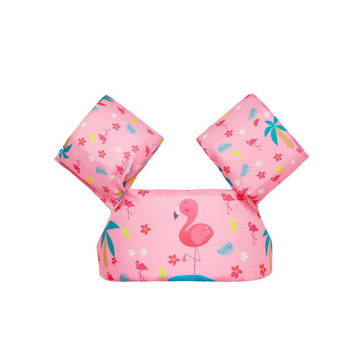 Women's Inflatable Swim Aid with Colorful Flamingo Design Bowlift