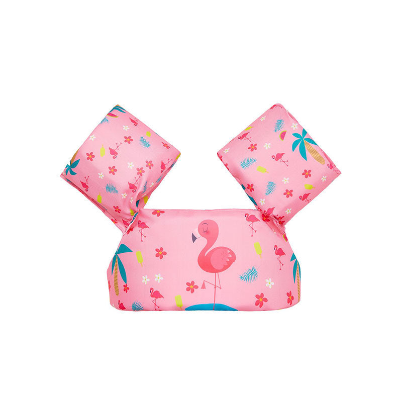 Women's Inflatable Swimming Aid with Colorful Flamingo Design Bowlift