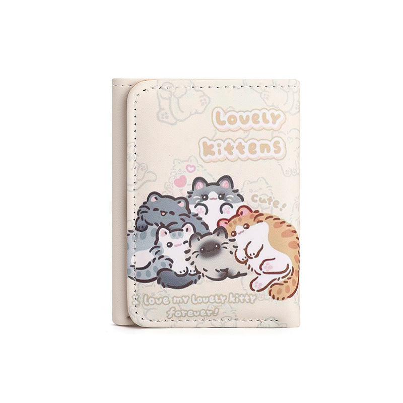 Cartoon-Themed Mini Cardholder Bowlift