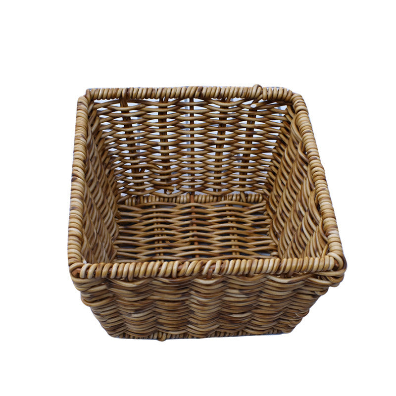 Natural Woven Storage Basket Bowlift