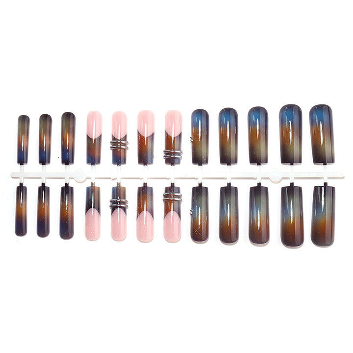 Ombre Press-On Nails Set Bowlift