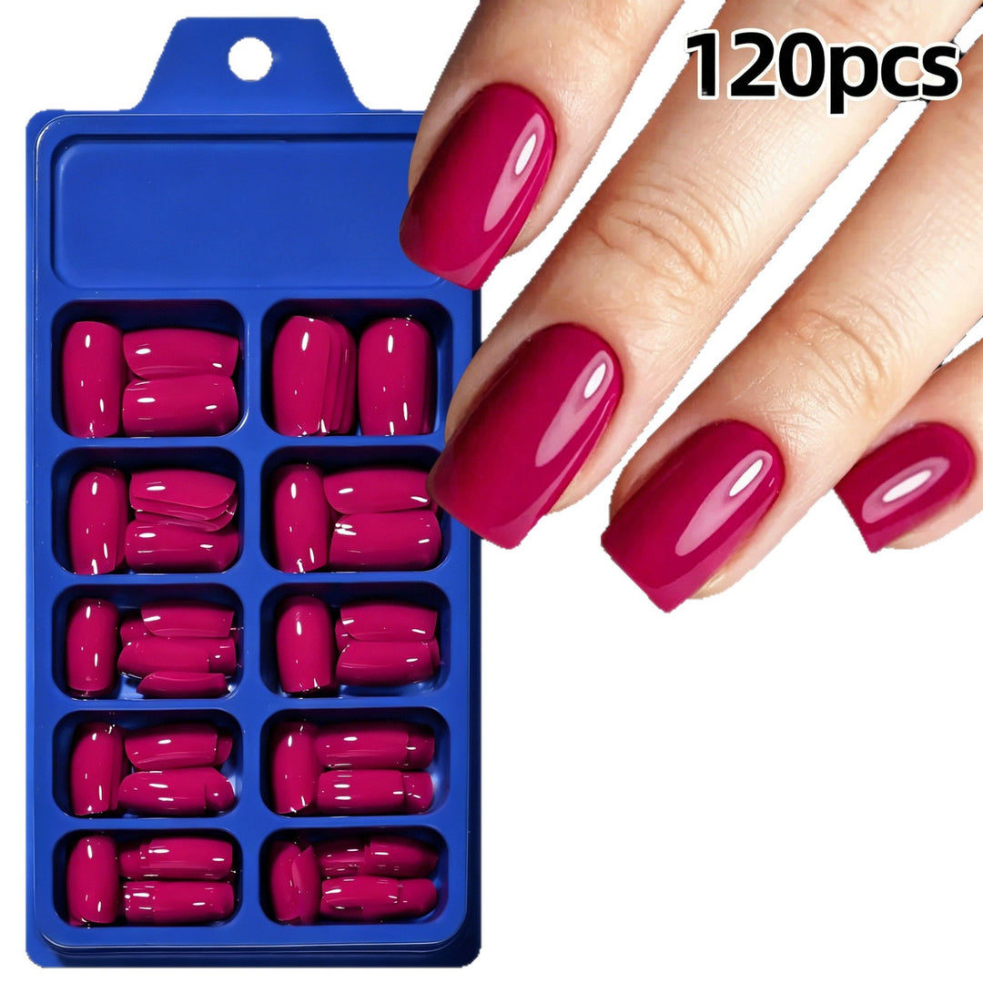 Premium Almond-Shaped False Nail Set Bowlift