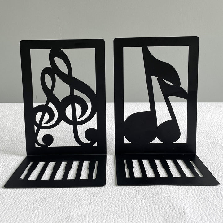 Musical Note Decorative Bookends