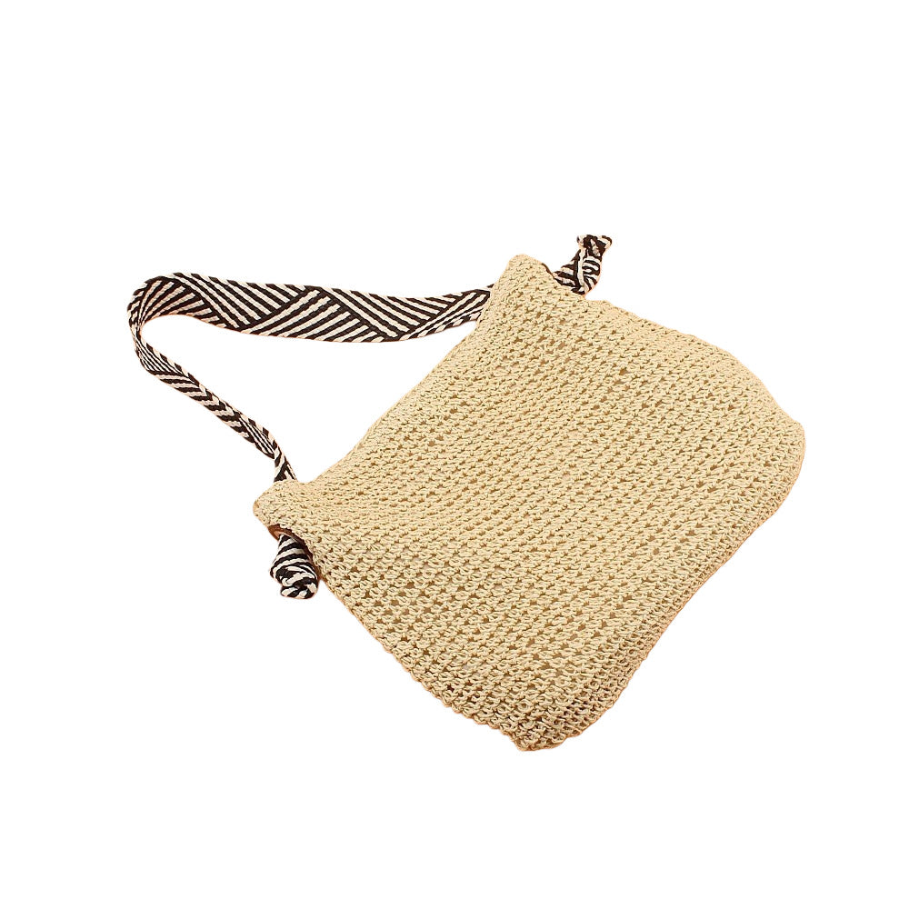 Handwoven Shoulder Bag Made of Natural Fiber Bowlift