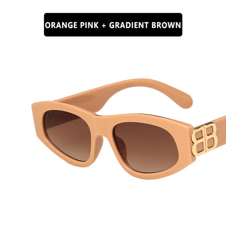 Women's fashionable cat-eye sunglasses with luxurious accents Bowlift