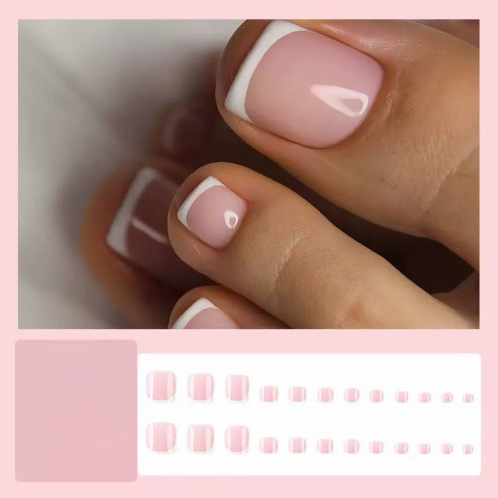 Elegant French-Nail Extension Set Bowlift