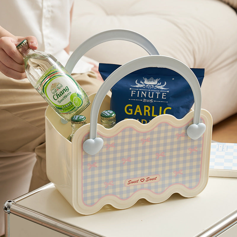 Cute Decorative Storage Basket Bowlift