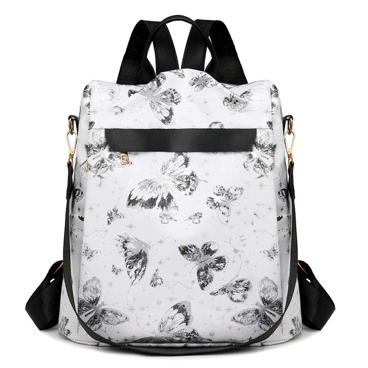 Backpack with Elegant Butterfly Design and Practical Compartments Bowlift