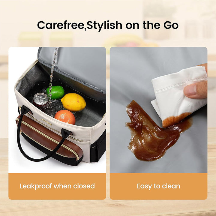 Elegant leisure and office bag with detachable shoulder strap Bowlift