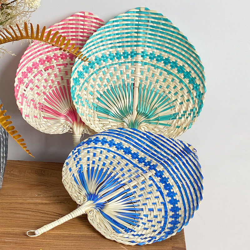 Ladies handcrafted fan made from sustainable materials Bowlift
