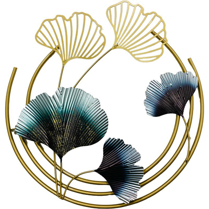 Elegant Botanical Metal Wall Art Bowlift