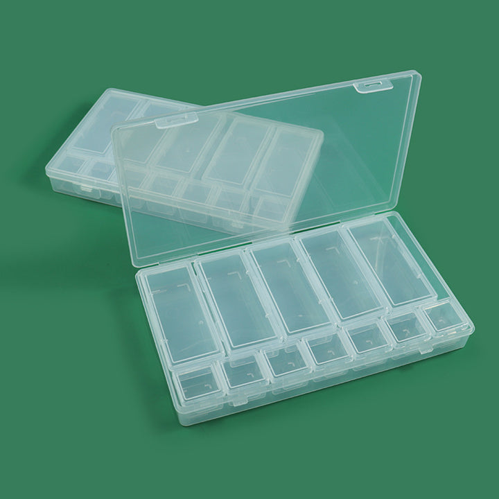 Multi-Compartment Transparent Storage Organizer Bowlift