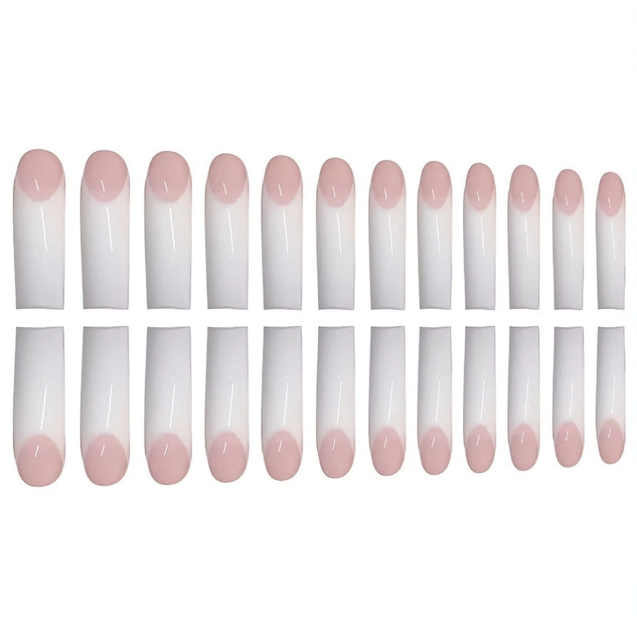 Premium Long Acrylic Press-On Nails Bowlift