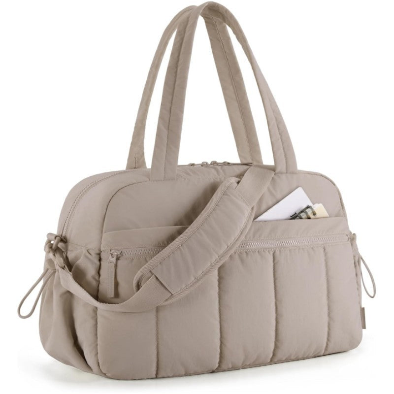 Multifunctional Tote Bag with Padded Interior and Removable Shoulder Strap Bowlift